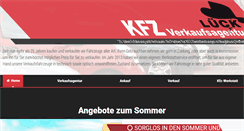 Desktop Screenshot of kfz-verkaufsagentur.de